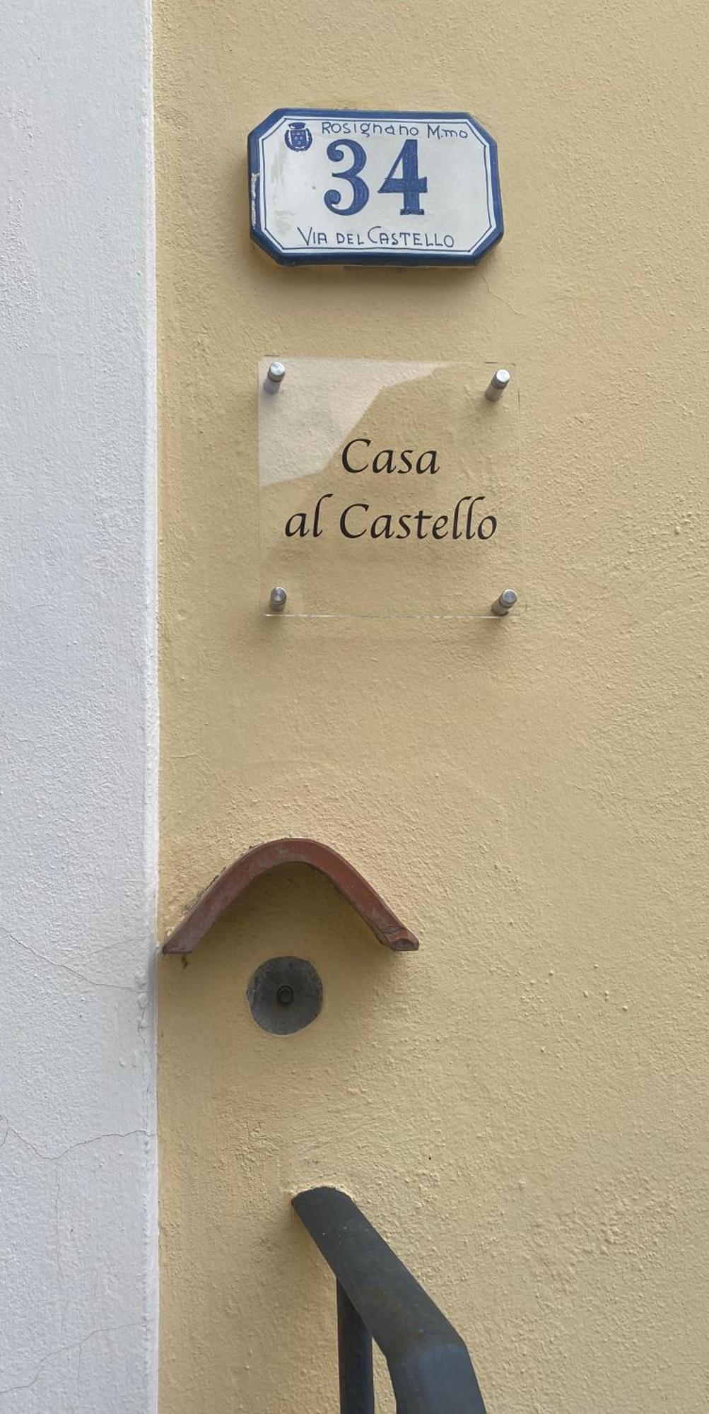 Casa Al Castello Villa Rosignano Marittimo Eksteriør bilde